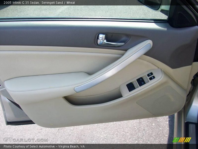 Serengeti Sand / Wheat 2005 Infiniti G 35 Sedan