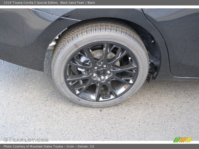  2016 Corolla S Special Edition Wheel