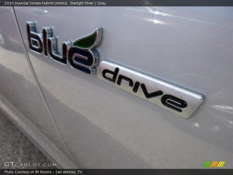 Starlight Silver / Gray 2016 Hyundai Sonata Hybrid Limited