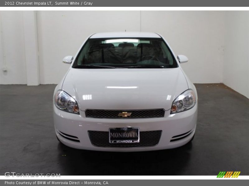 Summit White / Gray 2012 Chevrolet Impala LT