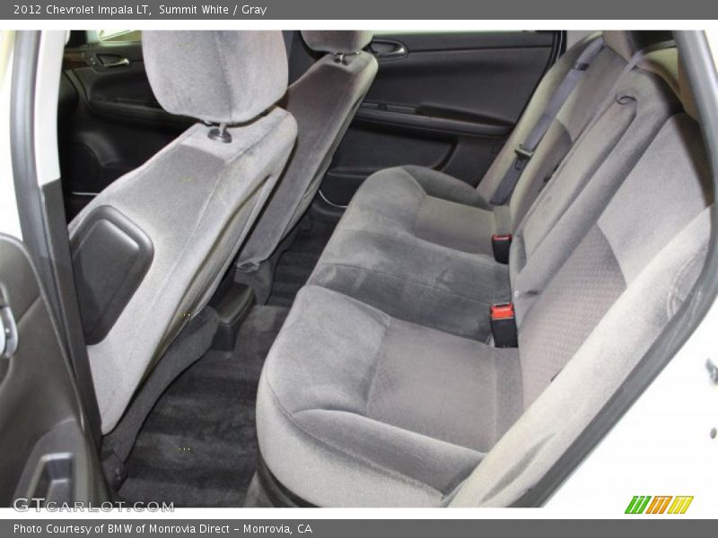 Summit White / Gray 2012 Chevrolet Impala LT