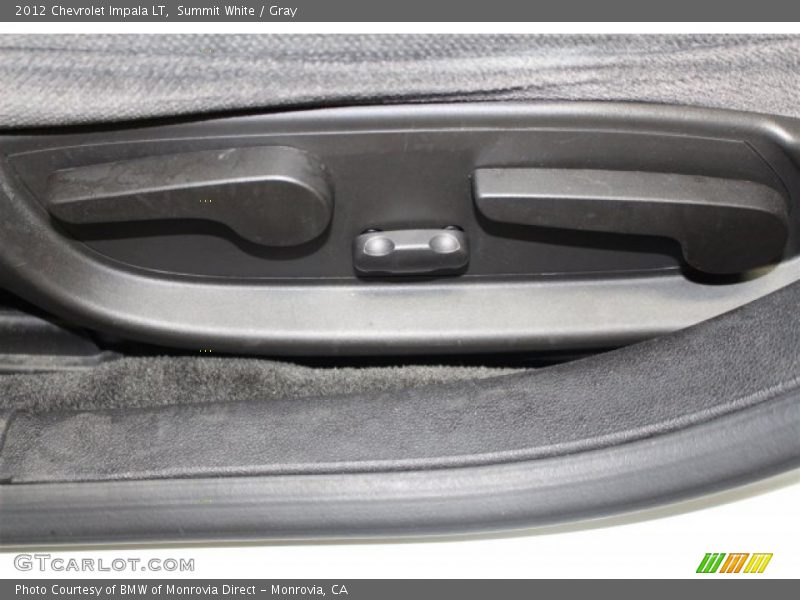 Summit White / Gray 2012 Chevrolet Impala LT