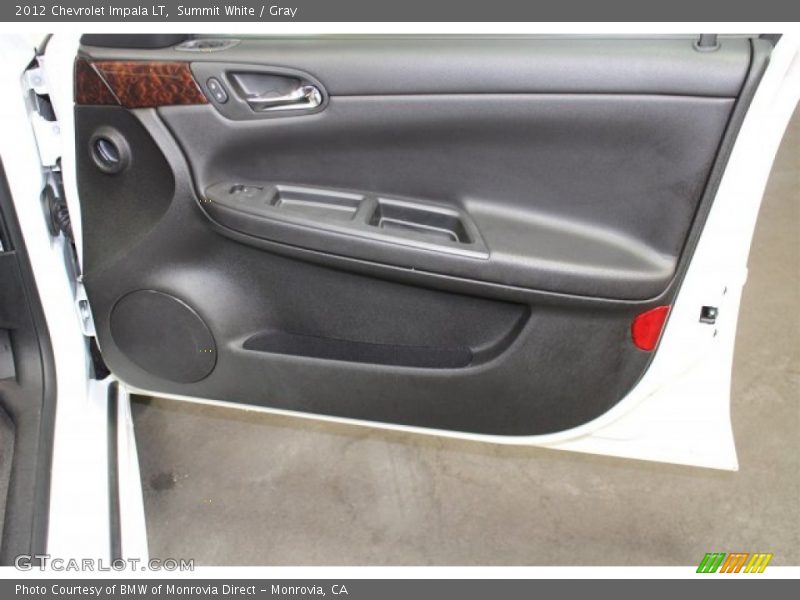 Summit White / Gray 2012 Chevrolet Impala LT