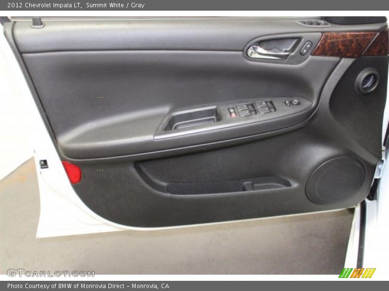 Summit White / Gray 2012 Chevrolet Impala LT