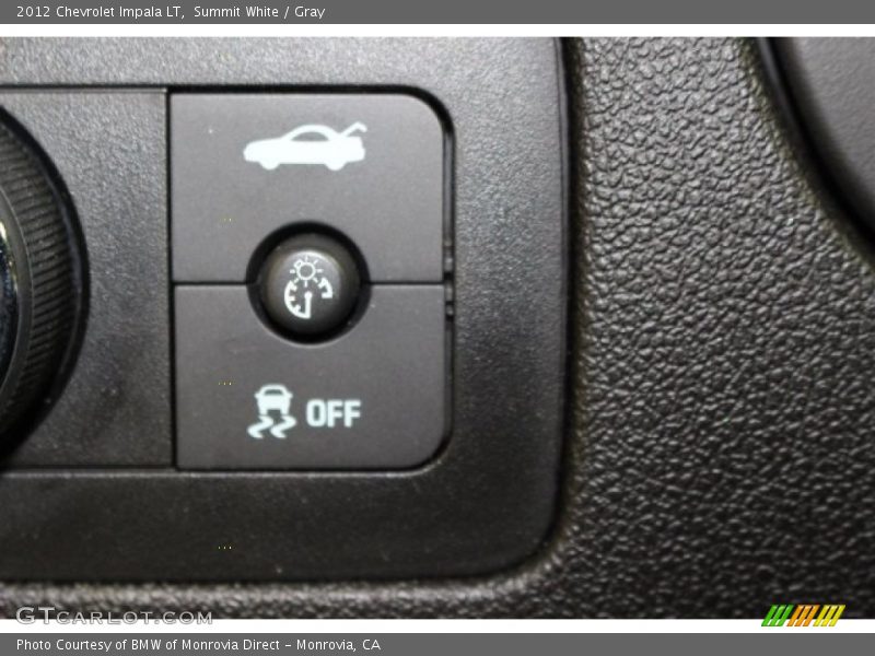 Summit White / Gray 2012 Chevrolet Impala LT