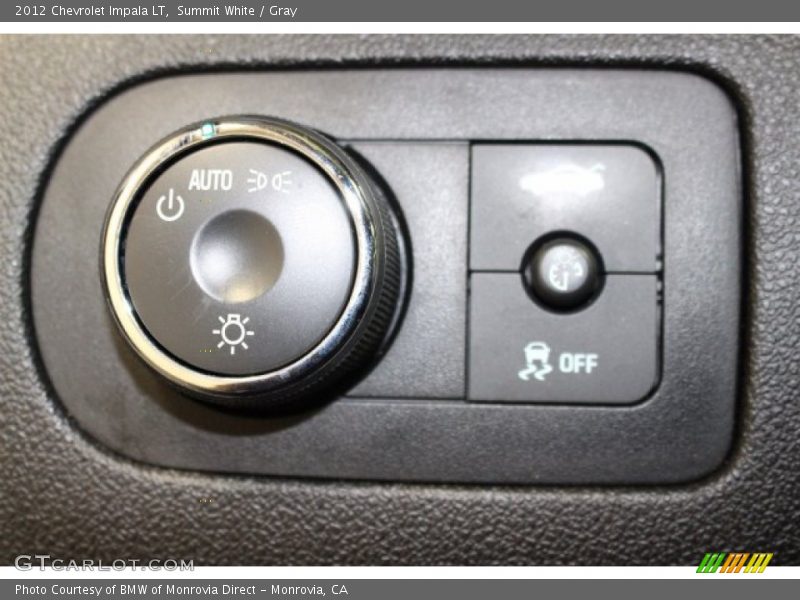 Summit White / Gray 2012 Chevrolet Impala LT