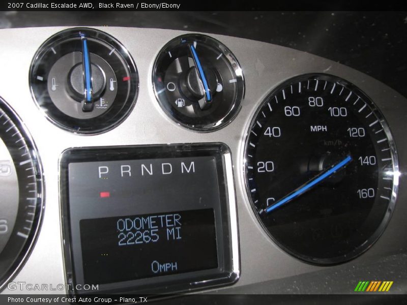 Black Raven / Ebony/Ebony 2007 Cadillac Escalade AWD