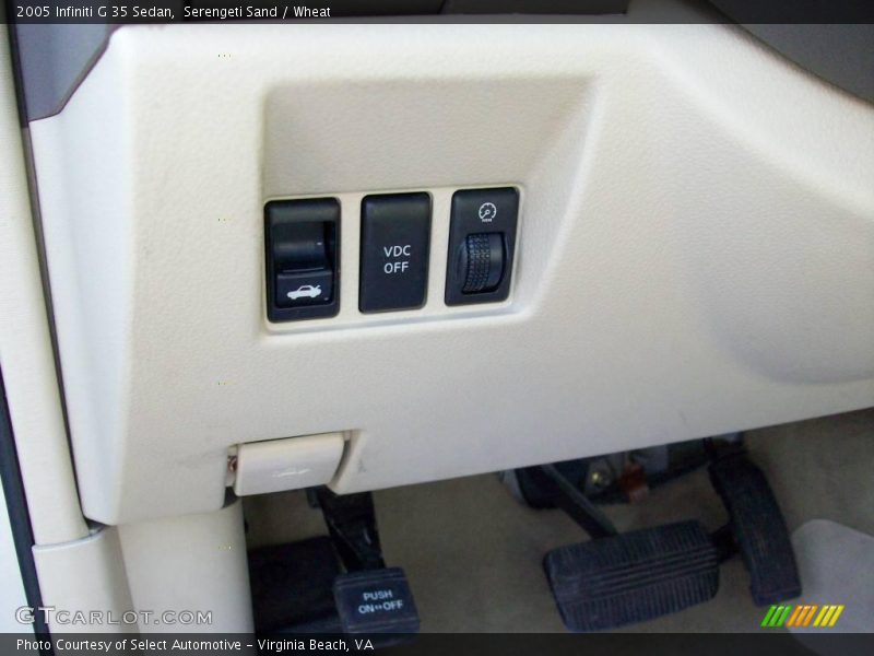 Serengeti Sand / Wheat 2005 Infiniti G 35 Sedan