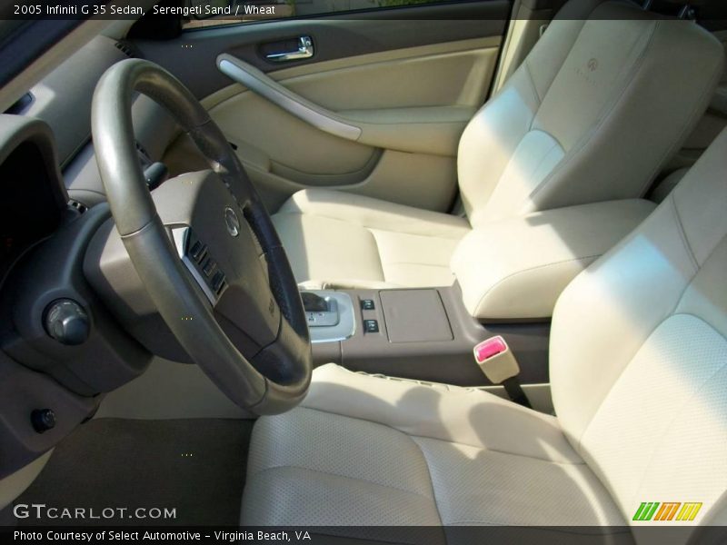 Serengeti Sand / Wheat 2005 Infiniti G 35 Sedan