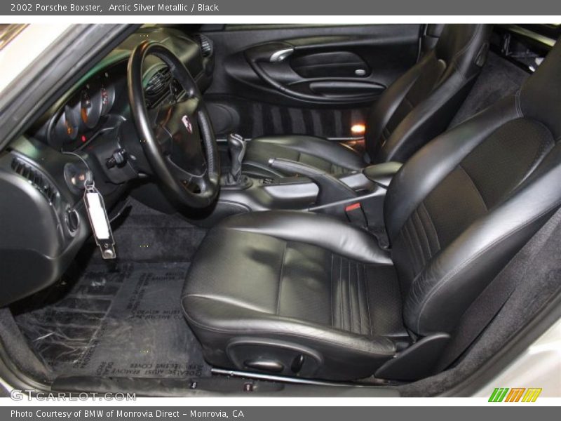 Front Seat of 2002 Boxster 