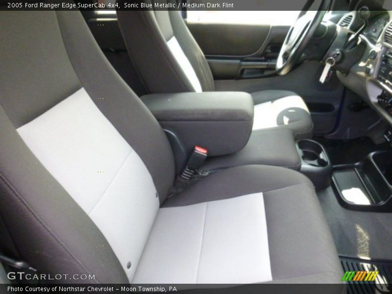 Sonic Blue Metallic / Medium Dark Flint 2005 Ford Ranger Edge SuperCab 4x4