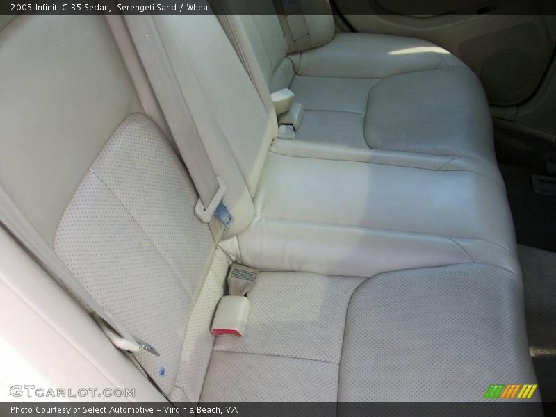 Serengeti Sand / Wheat 2005 Infiniti G 35 Sedan