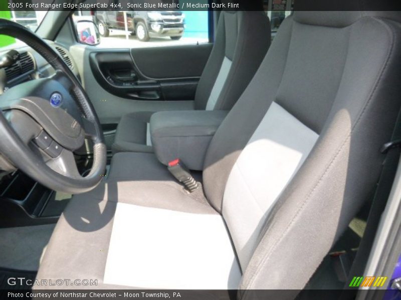 Sonic Blue Metallic / Medium Dark Flint 2005 Ford Ranger Edge SuperCab 4x4