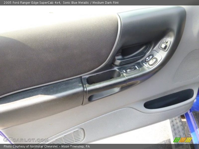 Sonic Blue Metallic / Medium Dark Flint 2005 Ford Ranger Edge SuperCab 4x4