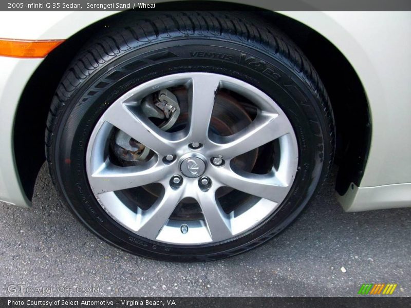 Serengeti Sand / Wheat 2005 Infiniti G 35 Sedan