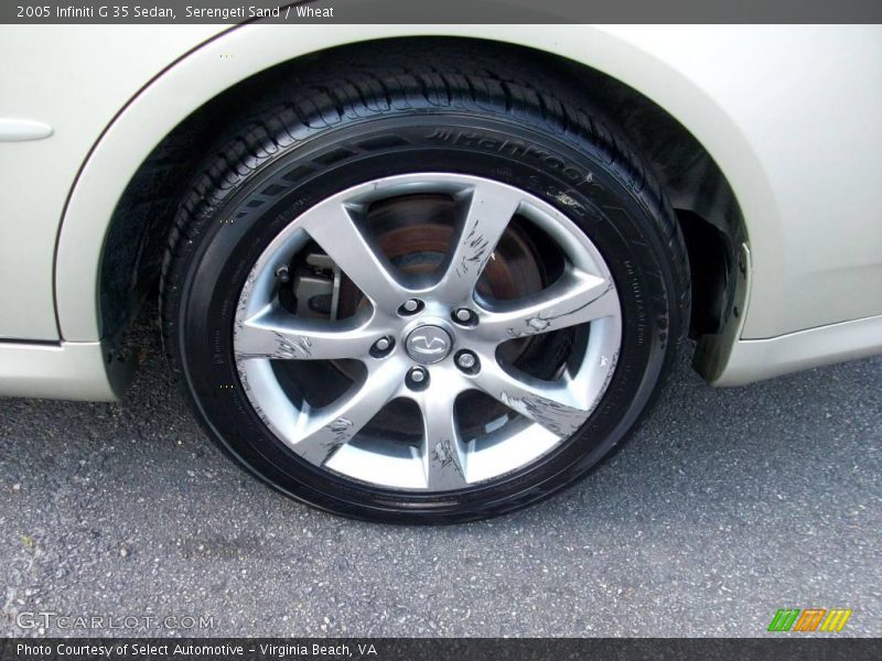Serengeti Sand / Wheat 2005 Infiniti G 35 Sedan