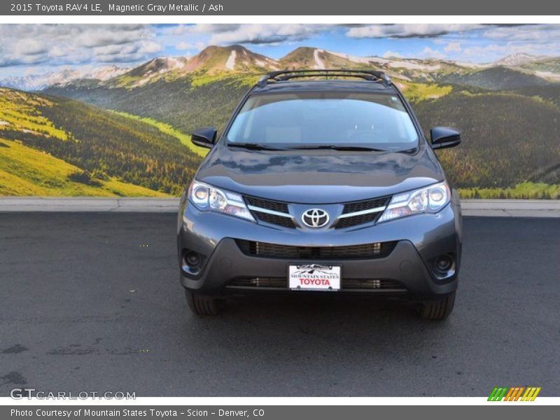 Magnetic Gray Metallic / Ash 2015 Toyota RAV4 LE