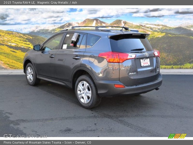 Magnetic Gray Metallic / Ash 2015 Toyota RAV4 LE