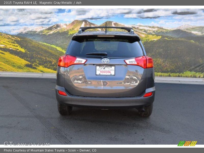 Magnetic Gray Metallic / Ash 2015 Toyota RAV4 LE