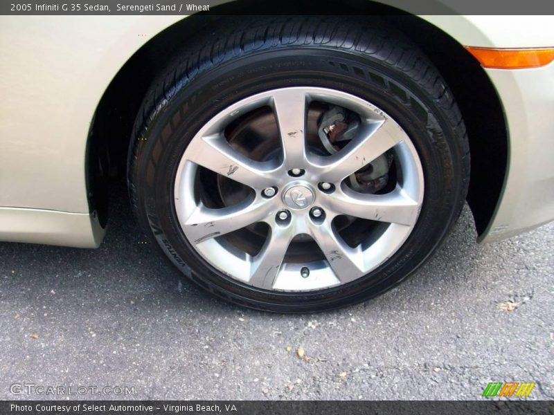 Serengeti Sand / Wheat 2005 Infiniti G 35 Sedan