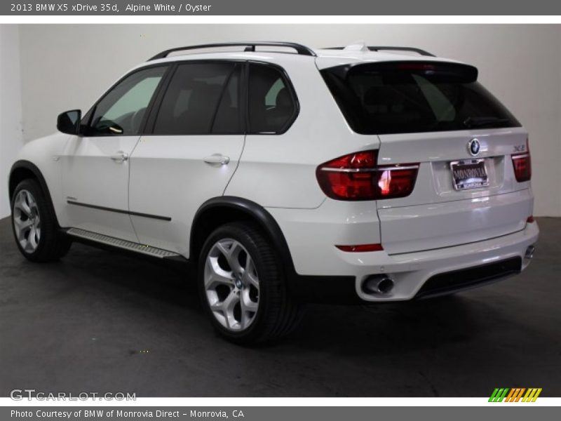 Alpine White / Oyster 2013 BMW X5 xDrive 35d