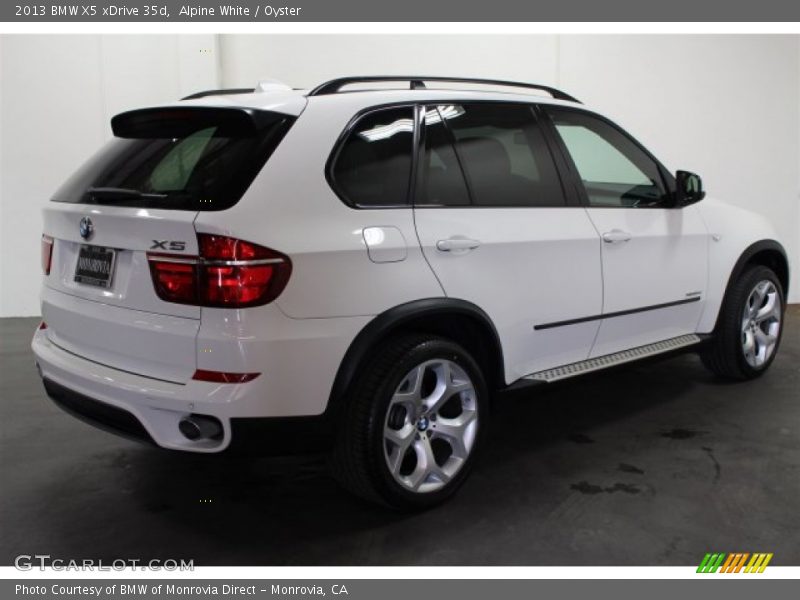 Alpine White / Oyster 2013 BMW X5 xDrive 35d