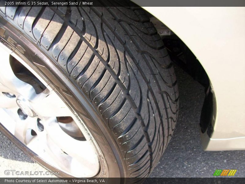Serengeti Sand / Wheat 2005 Infiniti G 35 Sedan
