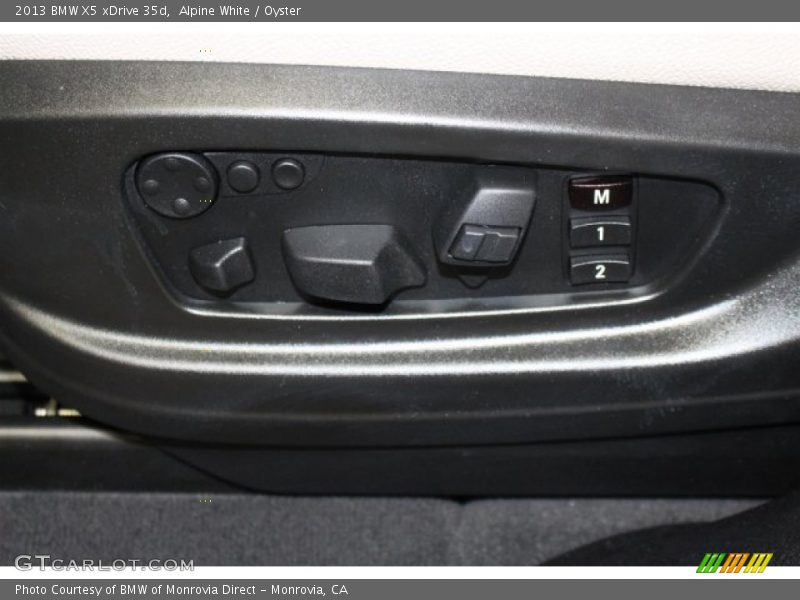 Alpine White / Oyster 2013 BMW X5 xDrive 35d