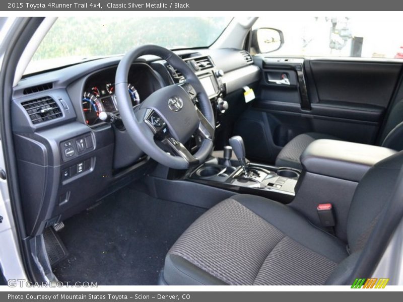 Classic Silver Metallic / Black 2015 Toyota 4Runner Trail 4x4