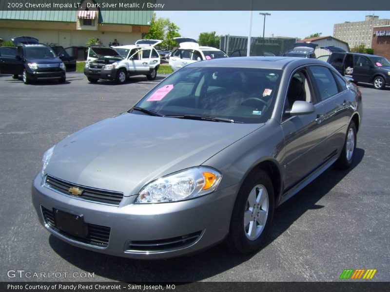 Dark Silver Metallic / Ebony 2009 Chevrolet Impala LT