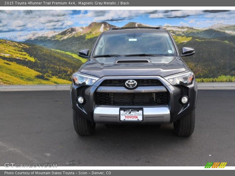 Magnetic Gray Metallic / Black 2015 Toyota 4Runner Trail Premium 4x4