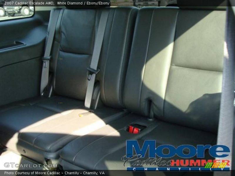 White Diamond / Ebony/Ebony 2007 Cadillac Escalade AWD