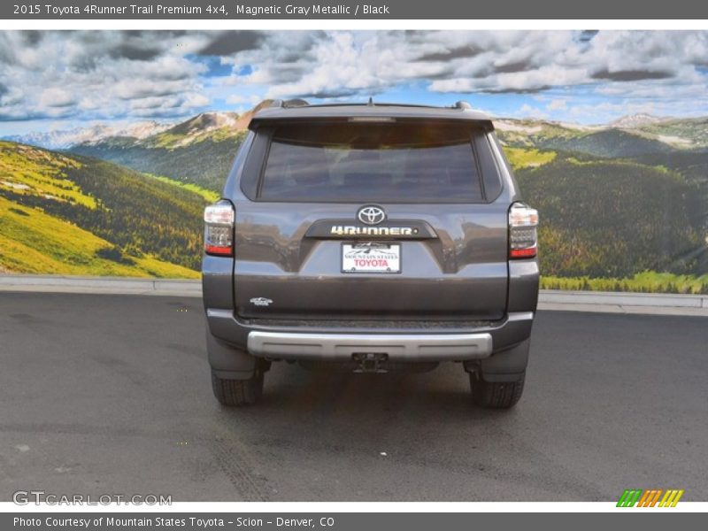 Magnetic Gray Metallic / Black 2015 Toyota 4Runner Trail Premium 4x4