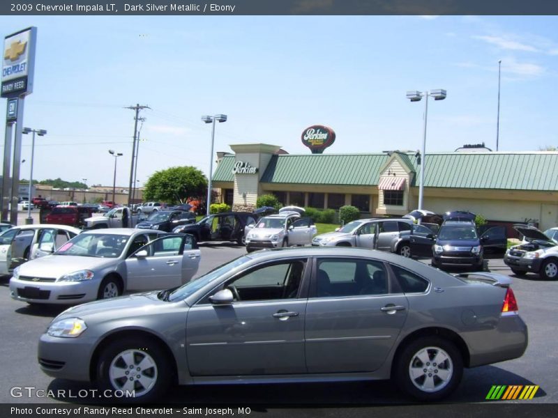 Dark Silver Metallic / Ebony 2009 Chevrolet Impala LT
