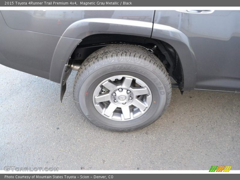 Magnetic Gray Metallic / Black 2015 Toyota 4Runner Trail Premium 4x4
