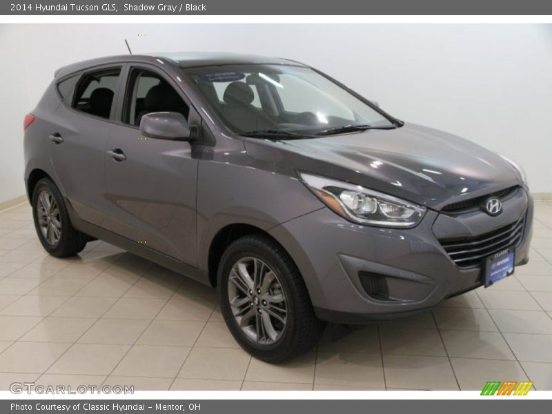 Shadow Gray / Black 2014 Hyundai Tucson GLS