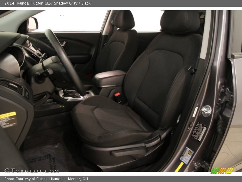 Shadow Gray / Black 2014 Hyundai Tucson GLS