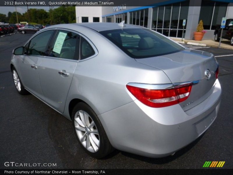 Quicksilver Metallic / Medium Titanium 2012 Buick Verano FWD