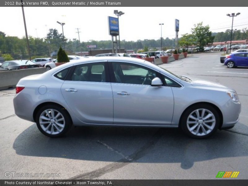 Quicksilver Metallic / Medium Titanium 2012 Buick Verano FWD