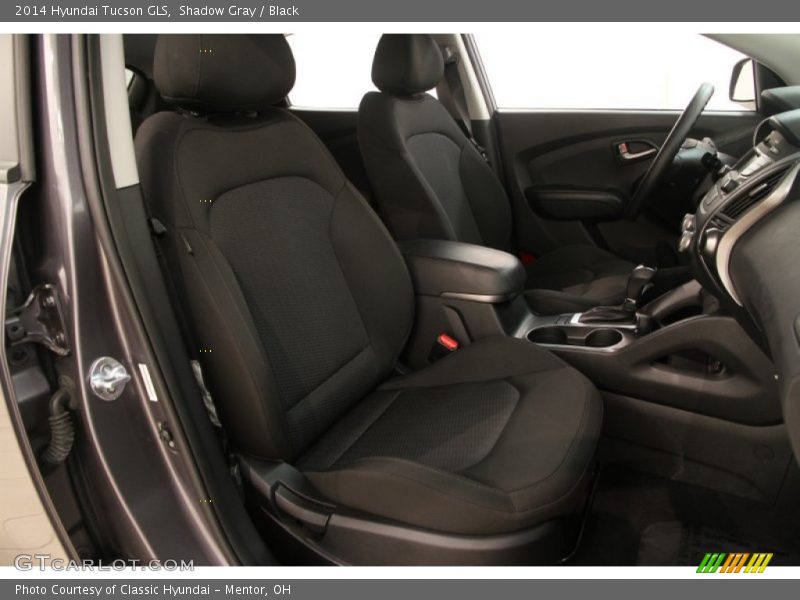 Shadow Gray / Black 2014 Hyundai Tucson GLS