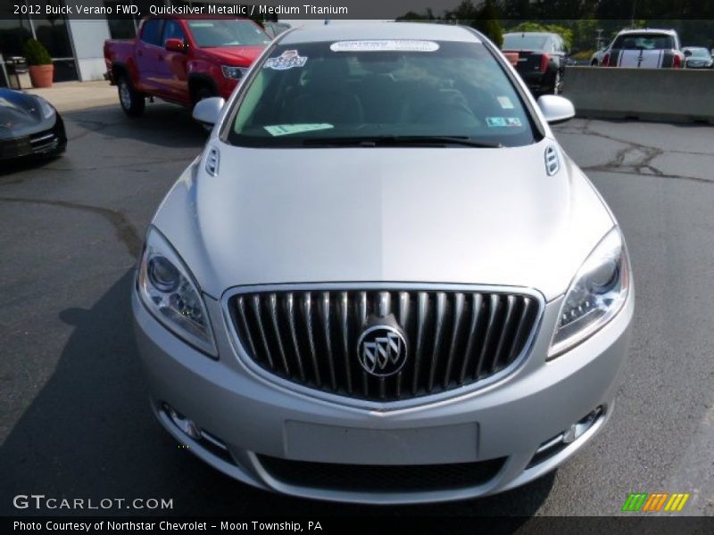 Quicksilver Metallic / Medium Titanium 2012 Buick Verano FWD