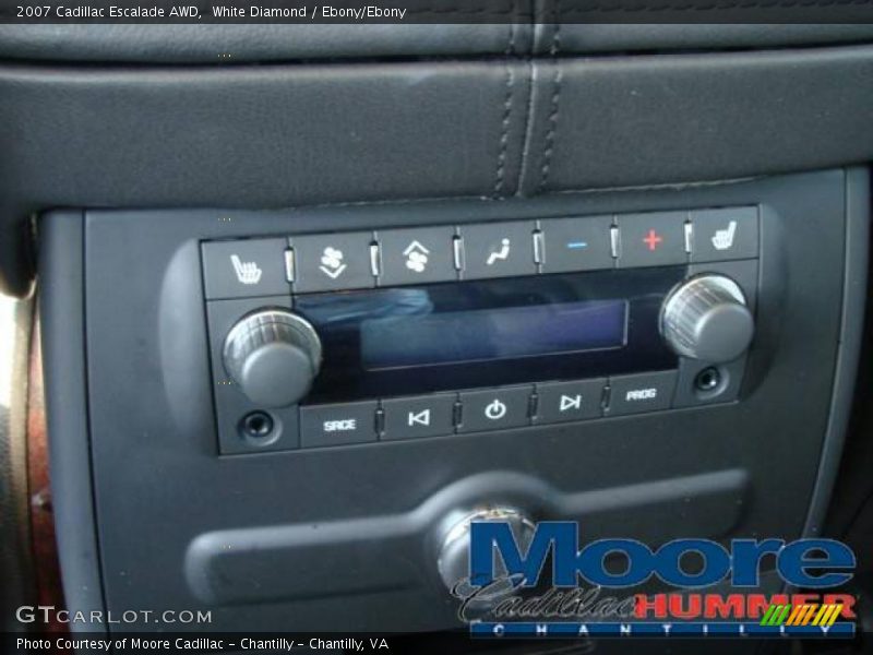 White Diamond / Ebony/Ebony 2007 Cadillac Escalade AWD
