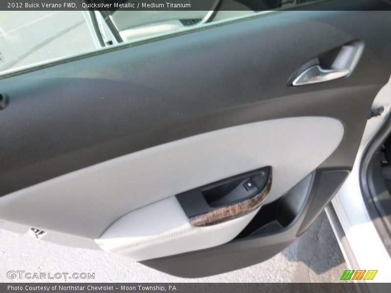 Quicksilver Metallic / Medium Titanium 2012 Buick Verano FWD