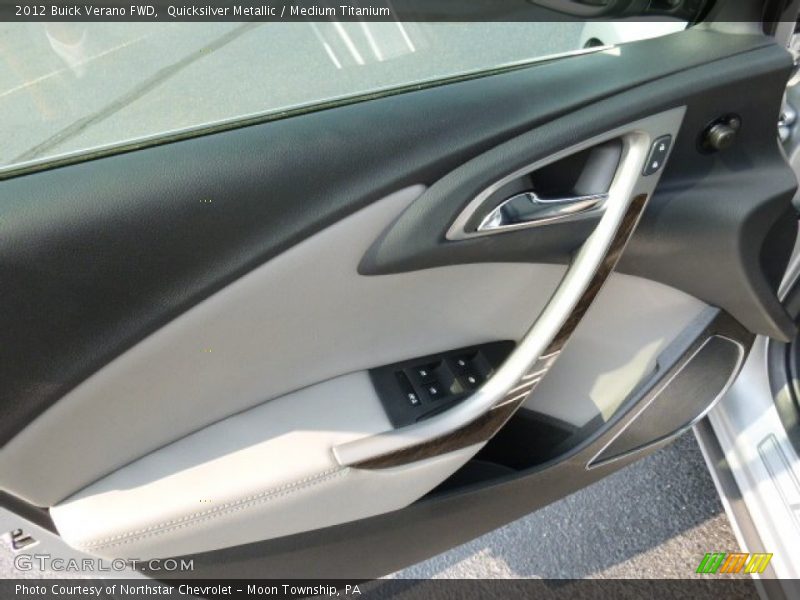 Quicksilver Metallic / Medium Titanium 2012 Buick Verano FWD