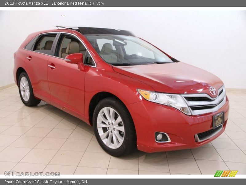 Barcelona Red Metallic / Ivory 2013 Toyota Venza XLE