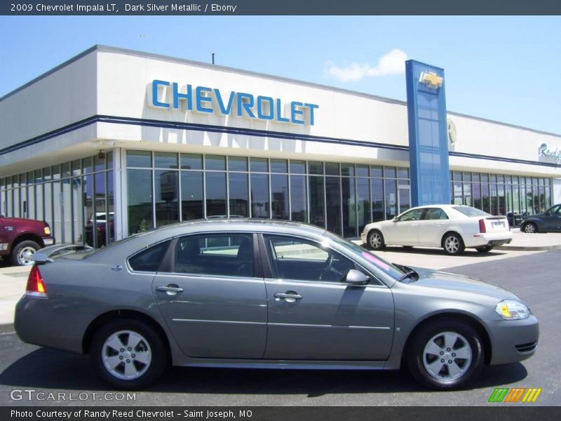 Dark Silver Metallic / Ebony 2009 Chevrolet Impala LT