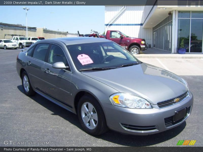 Dark Silver Metallic / Ebony 2009 Chevrolet Impala LT