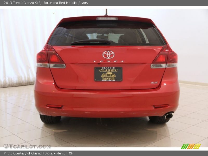 Barcelona Red Metallic / Ivory 2013 Toyota Venza XLE