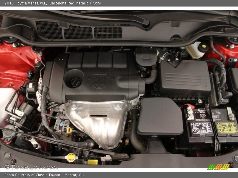  2013 Venza XLE Engine - 2.7 Liter DOHC 16-Valve Dual VVT-i 4 Cylinder