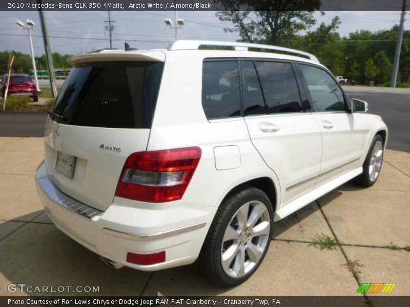 Arctic White / Almond/Black 2010 Mercedes-Benz GLK 350 4Matic